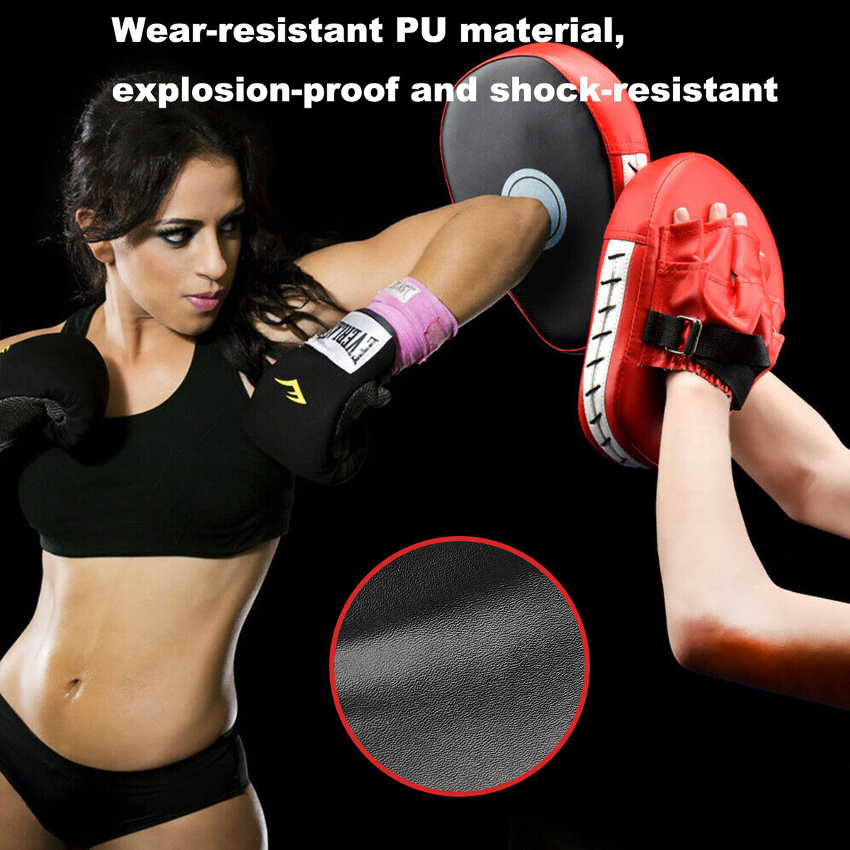 Professional Curved Boxing Target Pads for Training and Sparring