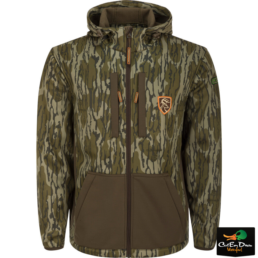 Men's Full Zip Hooded Hunting Jacket with Odor Control - All Sizes & Colors
