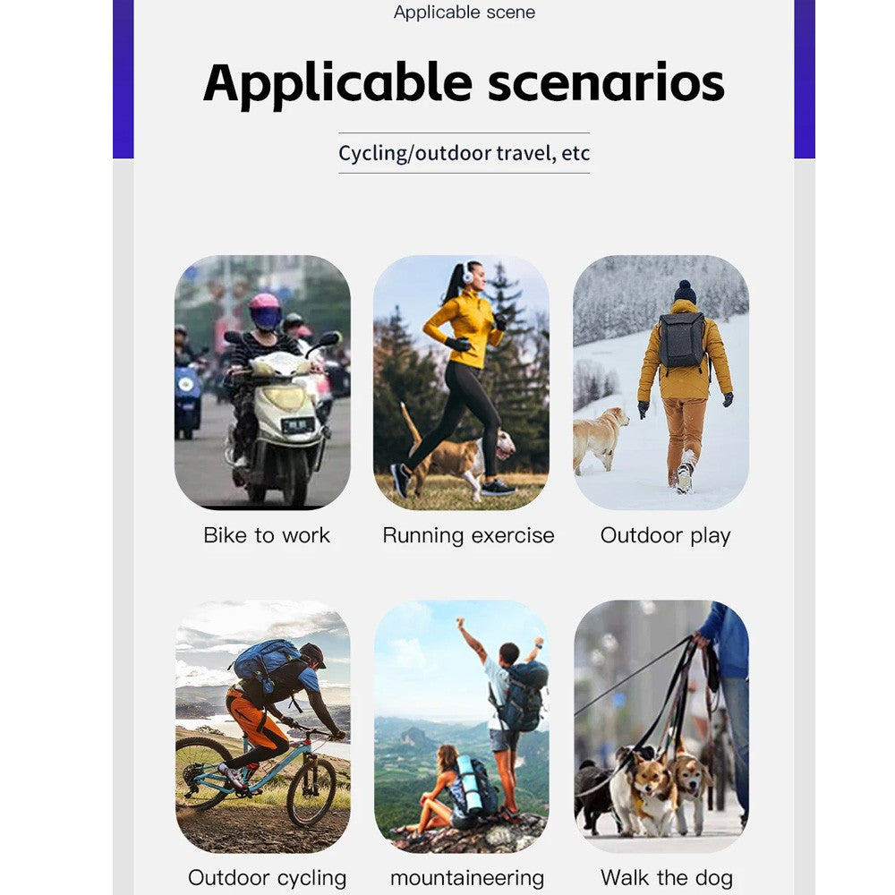 Motorcycle Riding Gloves Touch Screen Anti-Slip Shock Absorbing Breathable