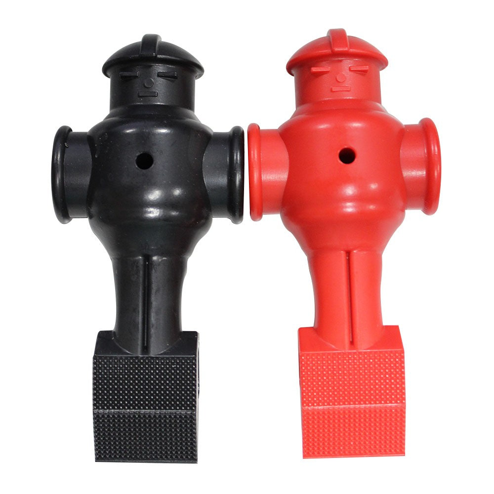 Foosball Table Replacement Players - Shelti Gold Standard Man (Set of 2) Black/Red