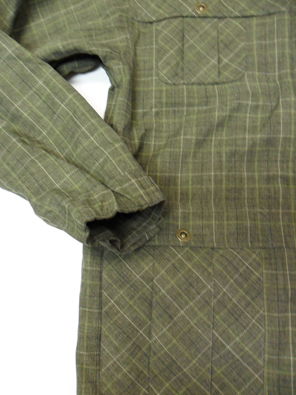 Men's Snow Jacket Waterproof Insulated Outerwear - Army Green, Size XS