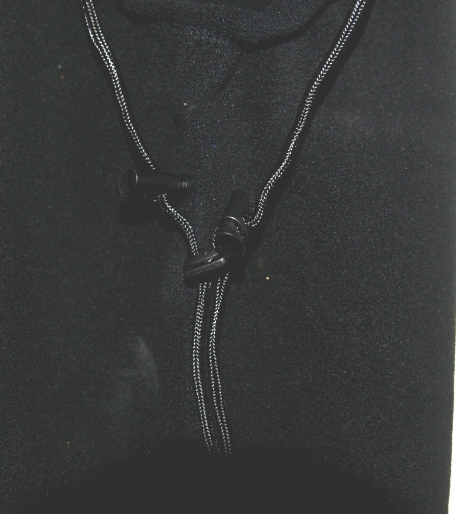 6-in-1 Fleece Hooded Mask - Black, One Size Fits Most 5+