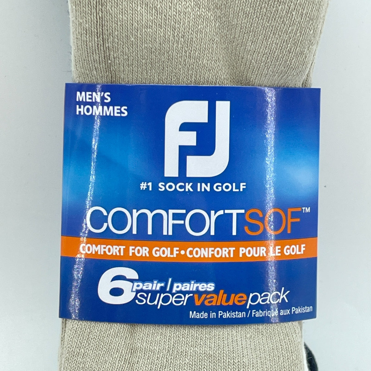 Men's Golf Socks 6-Pair Assorted Low Cut Cushioned Athletic Socks