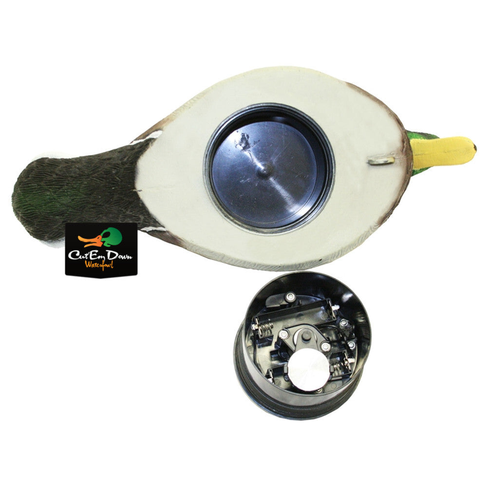 Mallard Duck Decoy with Realistic Water Motion for Waterfowl Hunting