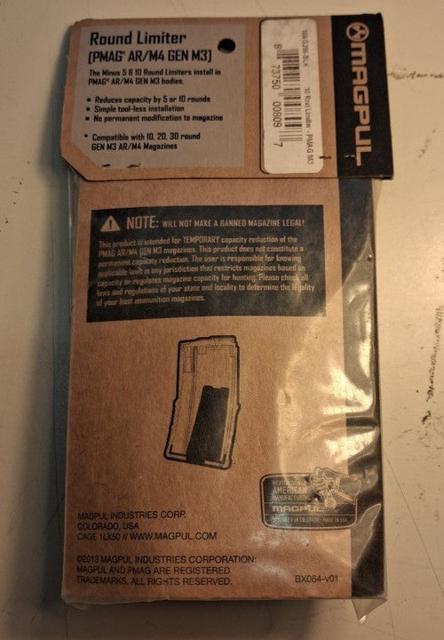 Magpul 10-Round Limiter for GEN 3 , 5.56, 3-Pack