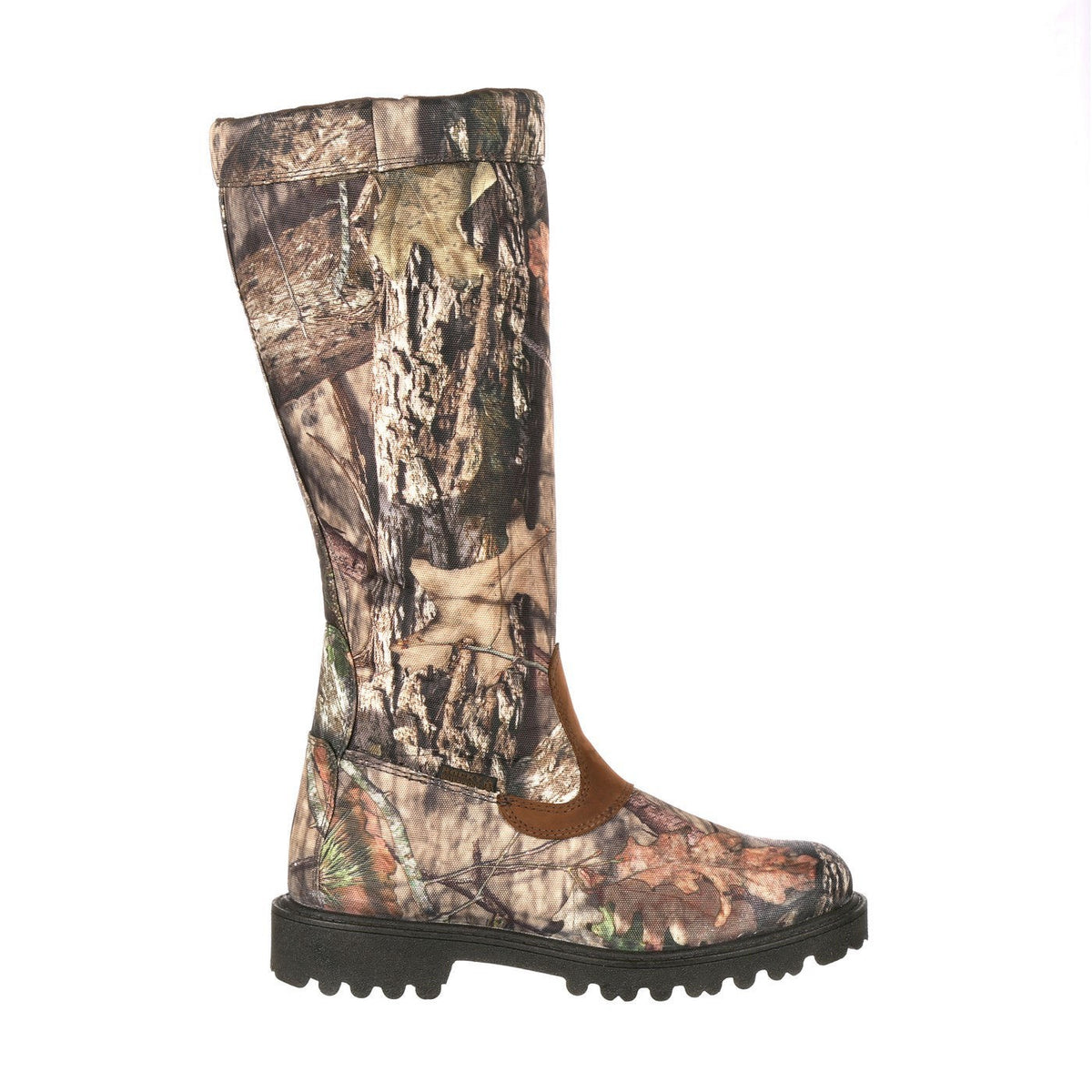 Waterproof Snake Hunting Boots with Camouflage & Side Zipper - Rocky Low Country