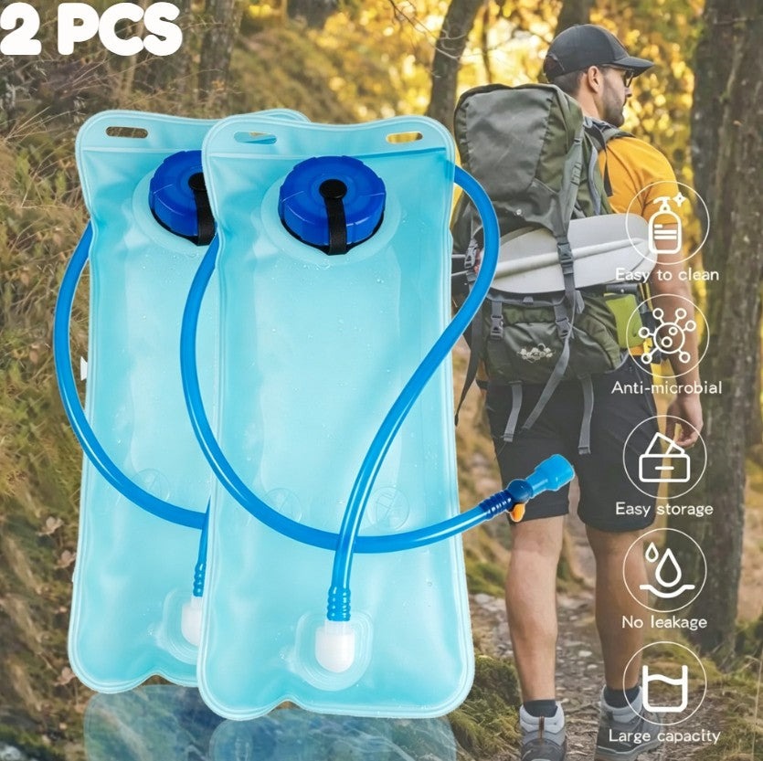 2L Hydration Bladder Reservoir Leak-Proof Water Pack for Hiking Cycling Camping
