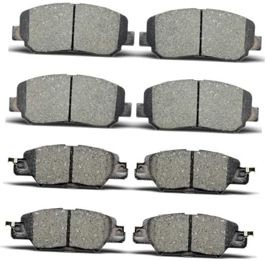 8pcs Front and Rear Ceramic Brake Pads for Mazda CX-5 2016-2022