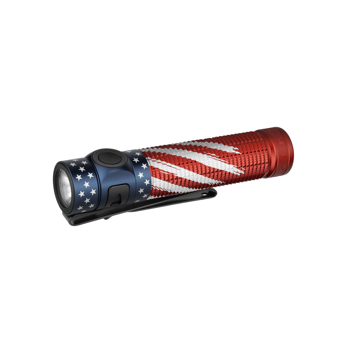 Olight Baton 4 Pro Stars & Stripes Edition 1600-Lumen Compact EDC Flashlight
