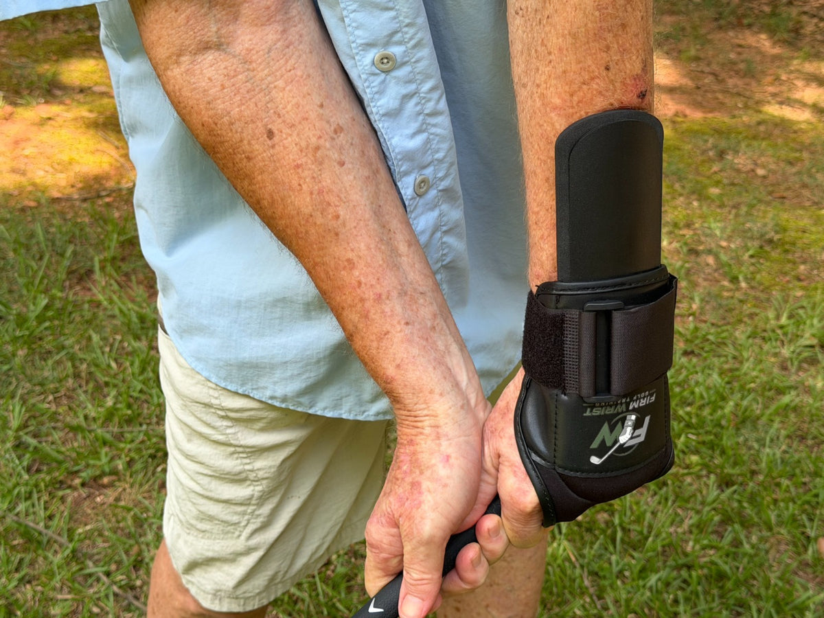 Golf Wrist Trainer for Flat Lead Wrist & Impact Control - Iron Shot Accuracy
