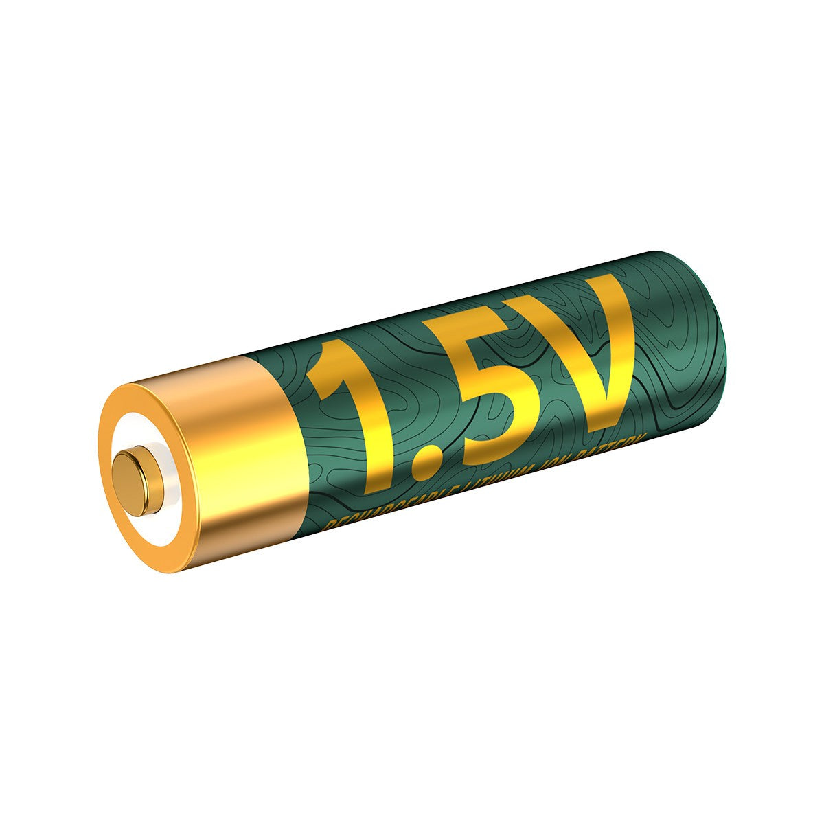 Rechargeable AA Lithium-ion Battery 2100mAh 1.5V Pack of 4
