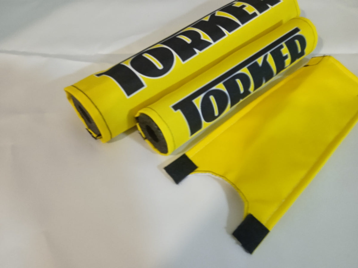 BMX Handlebar Top Tube Foam Pad Set for Classic Bikes - Bright Colors