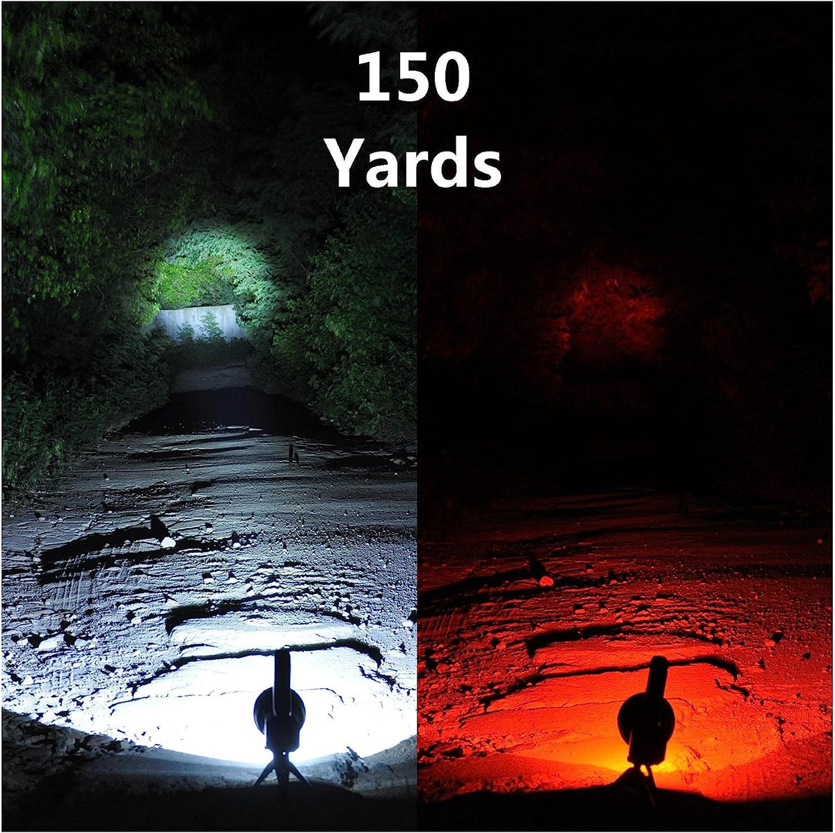 Rechargeable LED Flashlight 1000 Lumens, High Brightness Handheld Torch