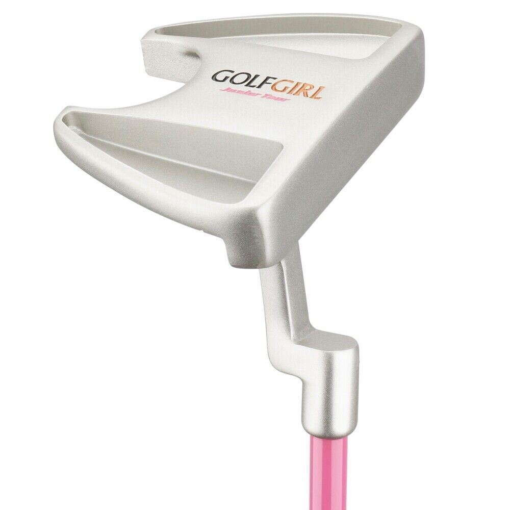 Junior Girls Golf Set with Pink Clubs and Bag - Left Hand
