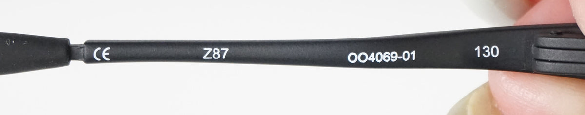 Oakley SI Ballistic Crosshair VO Aviator Sunglasses in Matte Black and Grey