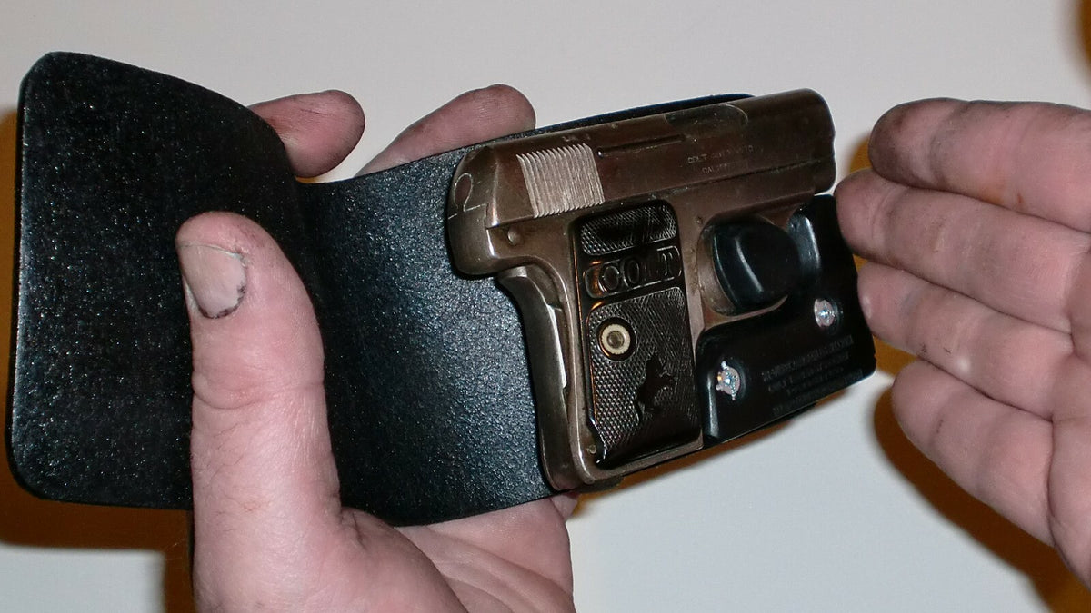 Concealed Wallet Holster for Colt 1908 Vest Pocket - Deep Concealment