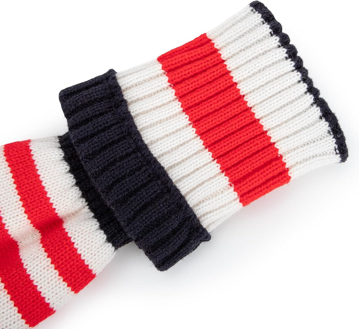 Vintage U.S.A Patriotic Knit Golf Headcover with Pom Pom - Fits Most Drivers & Fairways