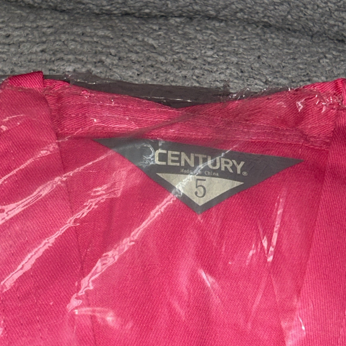 Lightweight Martial Arts Student Uniform Size 5 Pink with Belt - 6 oz