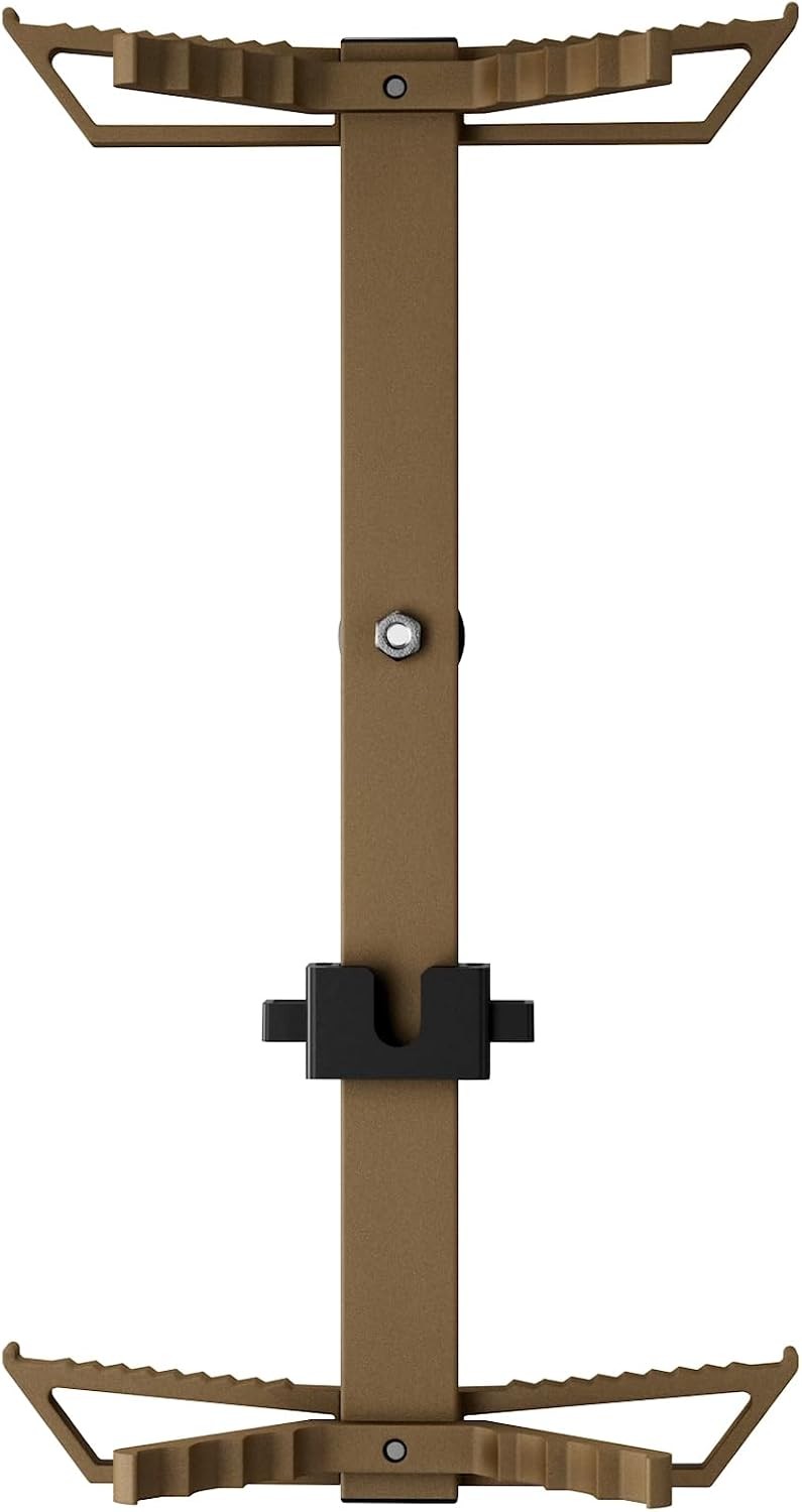17-Inch Aluminum Climbing Sticks for Hunting with Non-Slip Steps