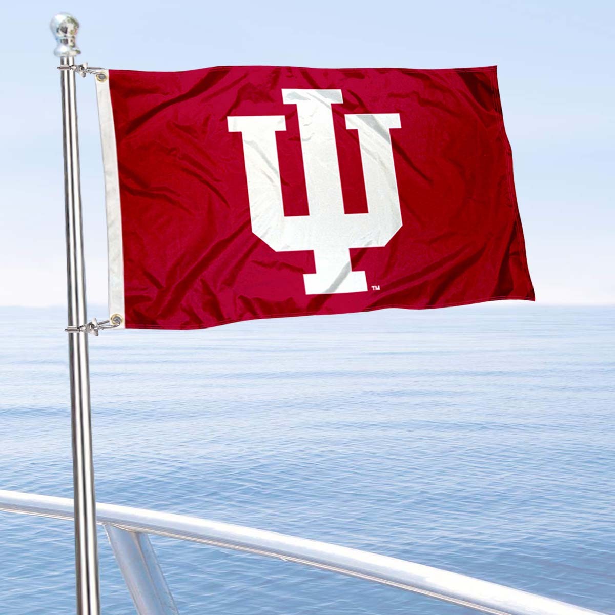 Indiana Hoosiers NCAA Golf Cart Flag - 12x18 inch Officially Licensed Banner