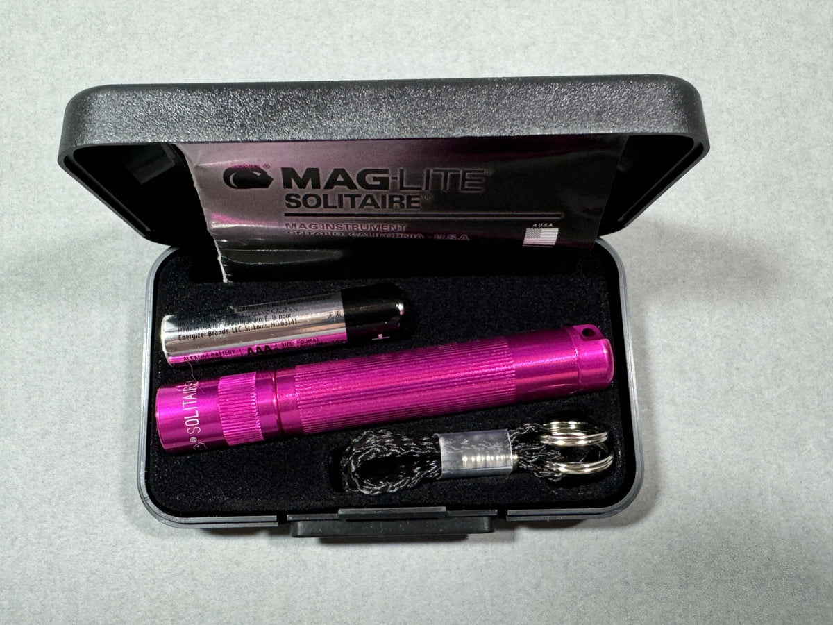 Mini Waterproof Impact Flashlight - LED, USA-Made, Keychain Size