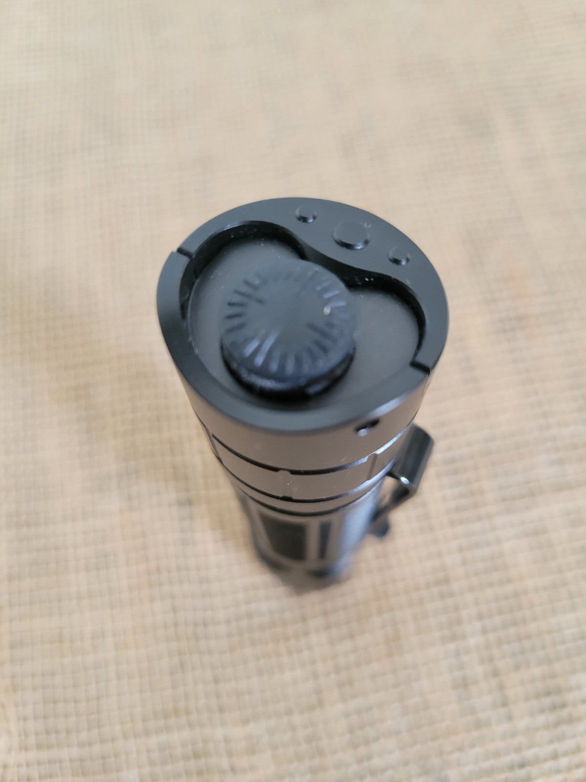 Rechargeable Water-Resistant Tactical Flashlight with Strobe, 2100 Lumens