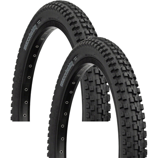 2 Pack BMX Tire 20 x 2.60 Maxx Daddy Clincher Dirt Trail Tire