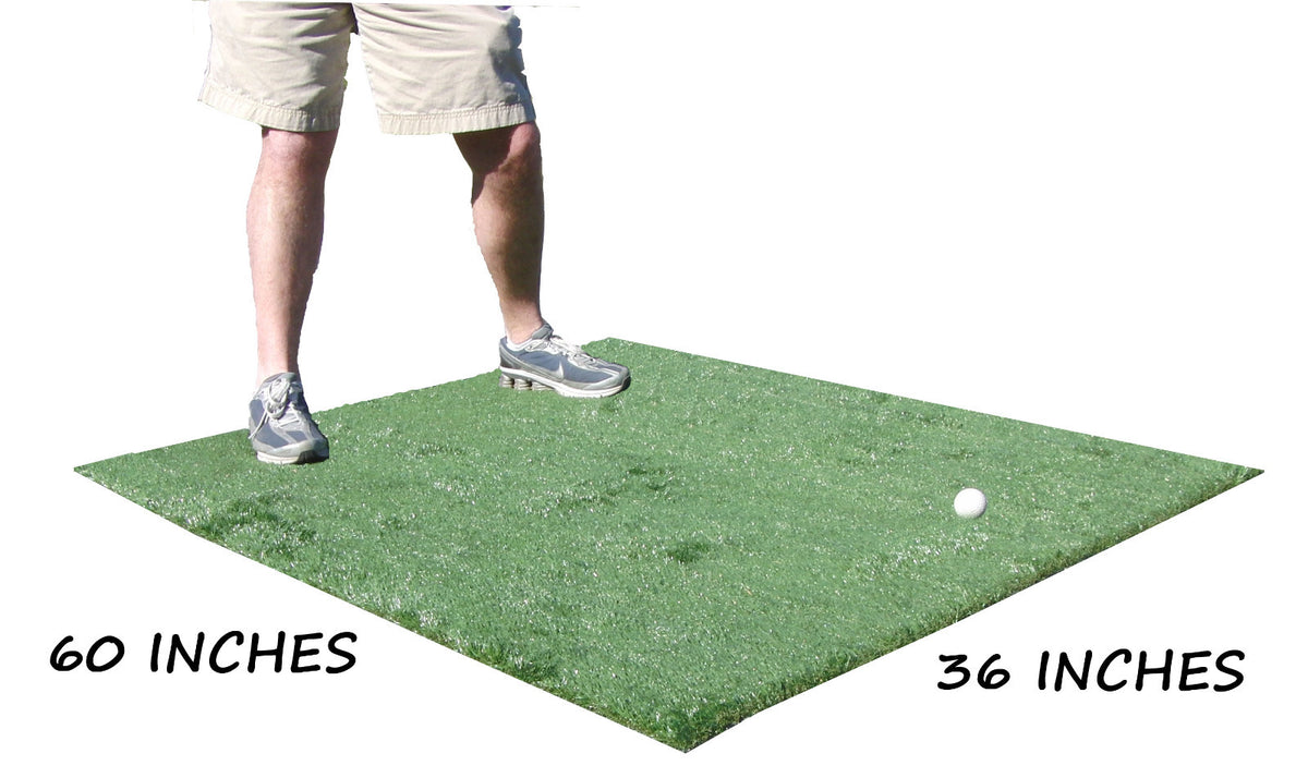 Golf Practice Mat 3x5 Feet - Indoor/Outdoor Driving Range Turf for Chipping & Hitting