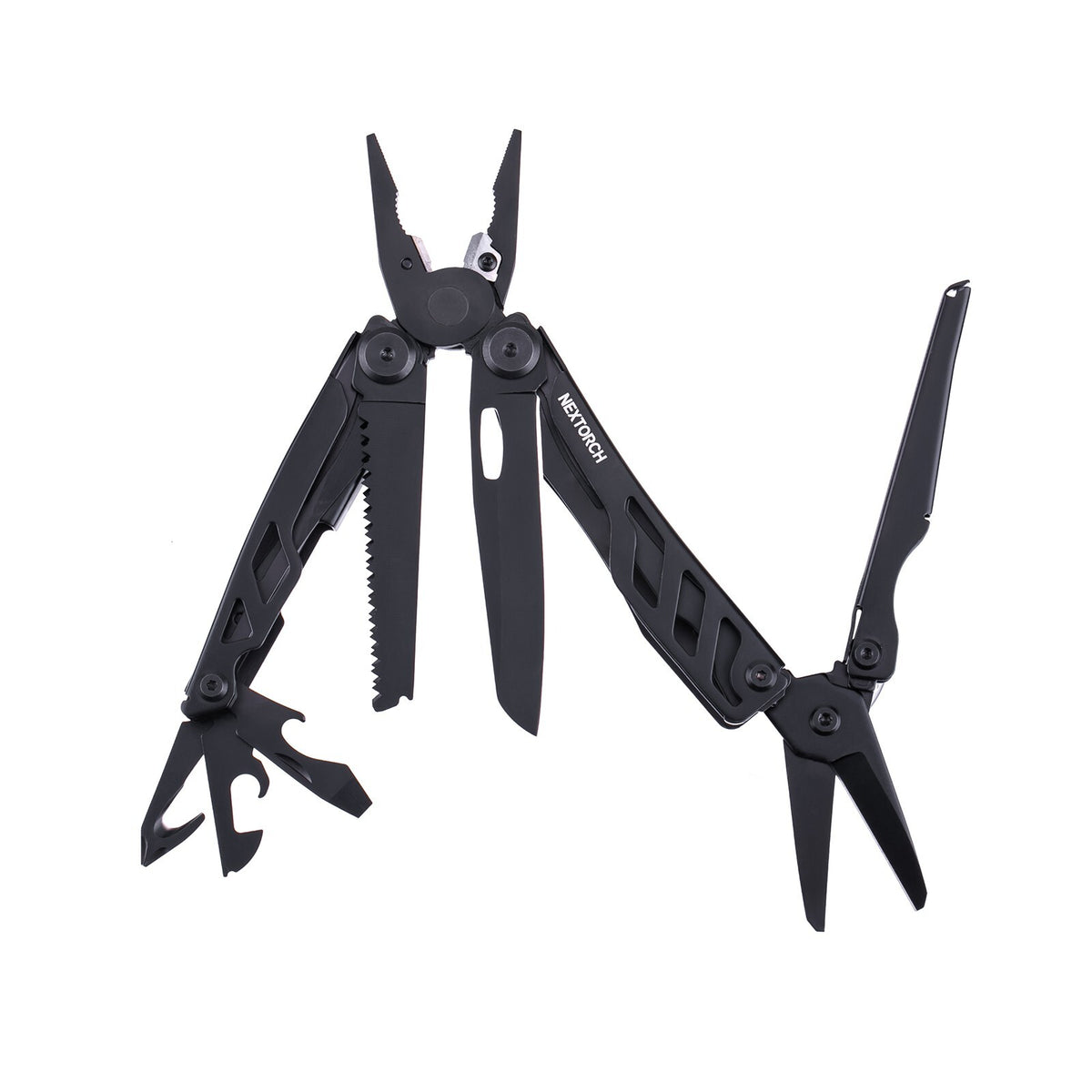 Multi-Tool with Pliers, Blade, Saw & Rescue Hook - Tactical Utility Tool