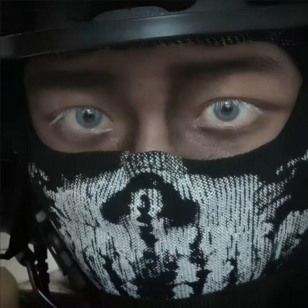 Full Face Mask for Skiing, Cycling & Outdoor Activities - Warm Fleece Skull Mask