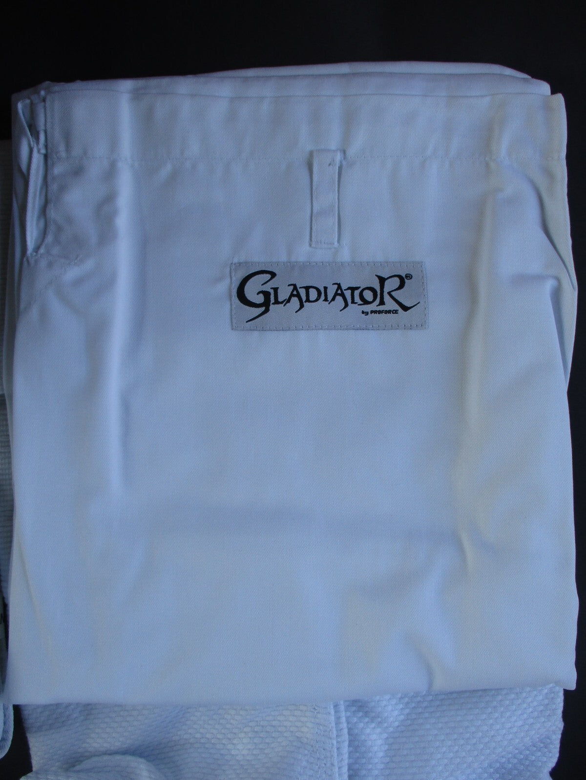 ProForce Gladiator Judo Uniform White Size 5 Traditional Drawstring Cotton