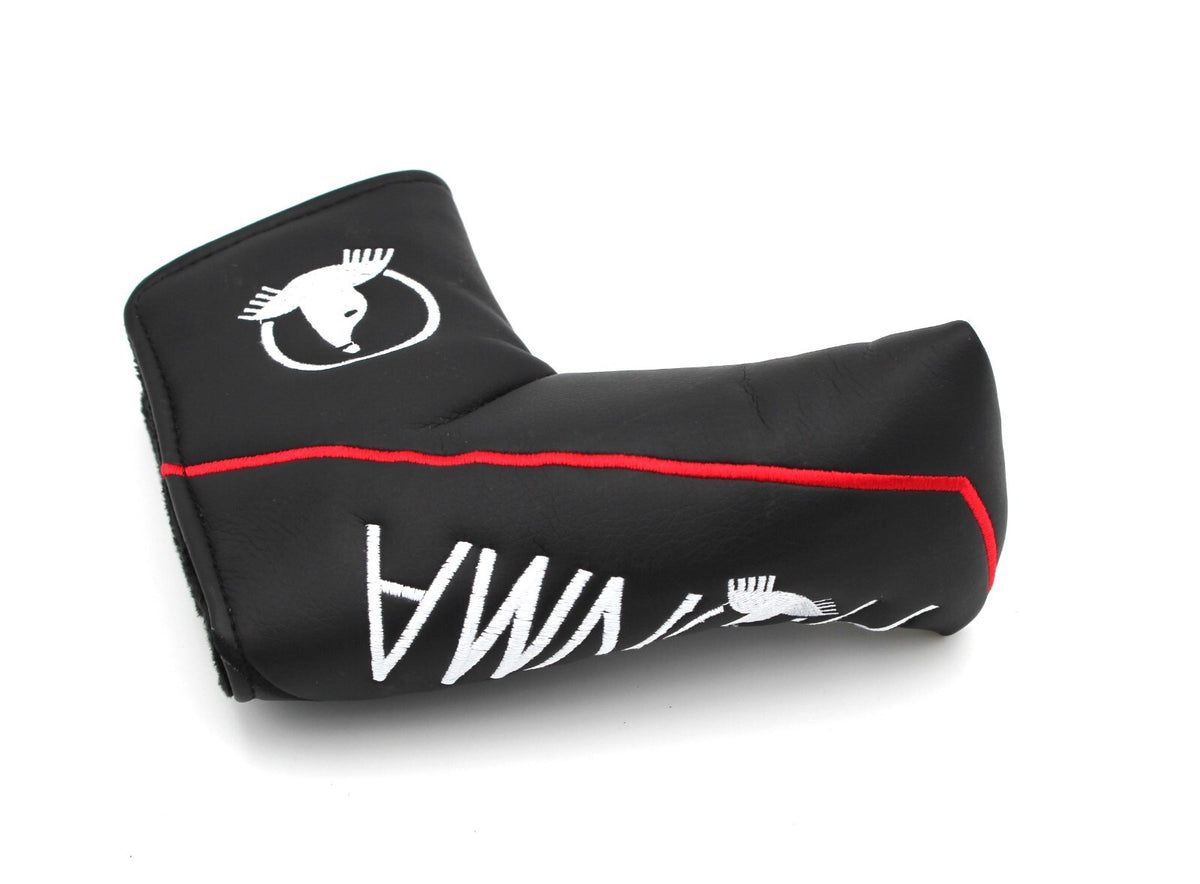 Honma Blade Putter Headcover Golf Club Head Cover Black/Red/White