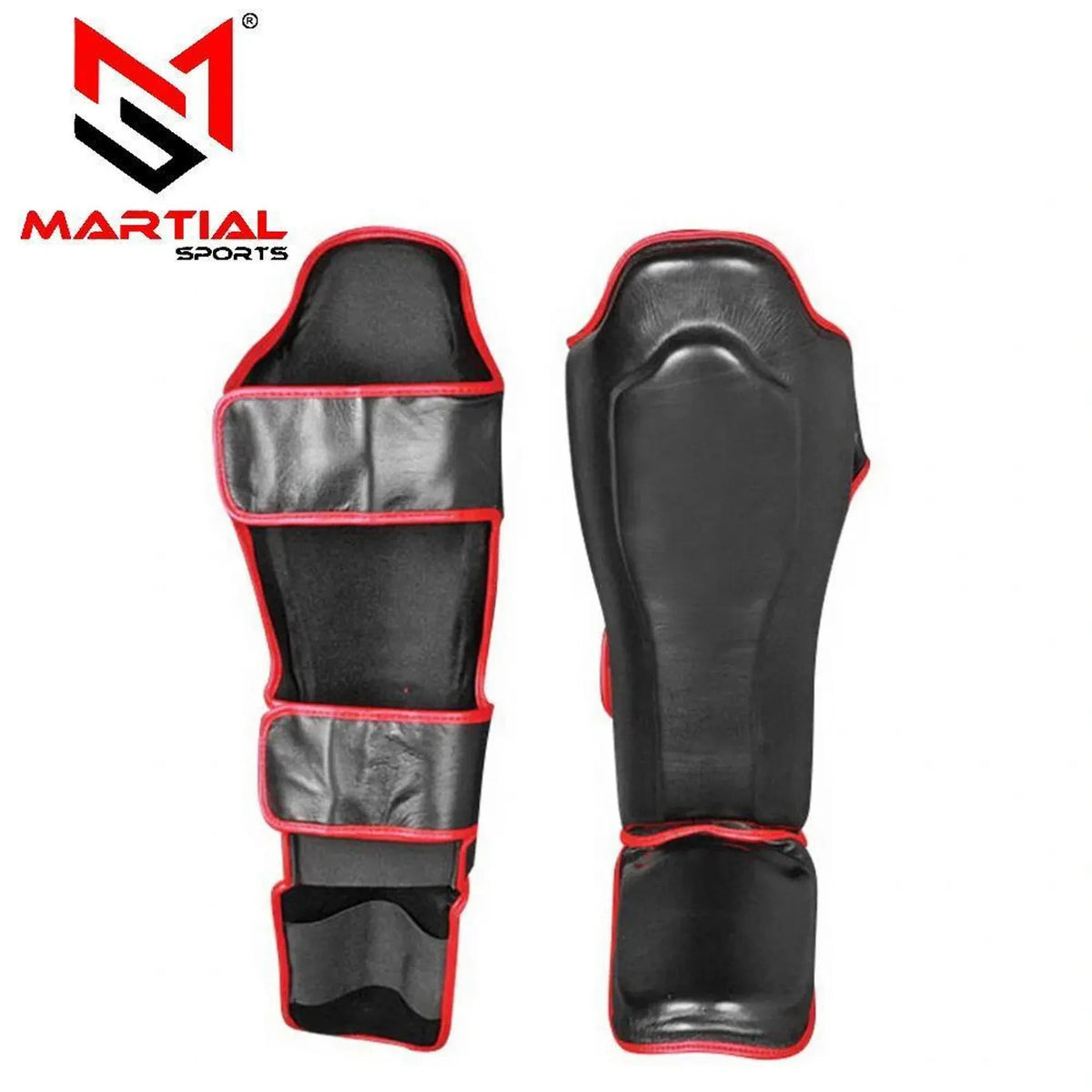 Armored Shin Instep Guards for Boxing MMA Kickboxing - Multiple Sizes