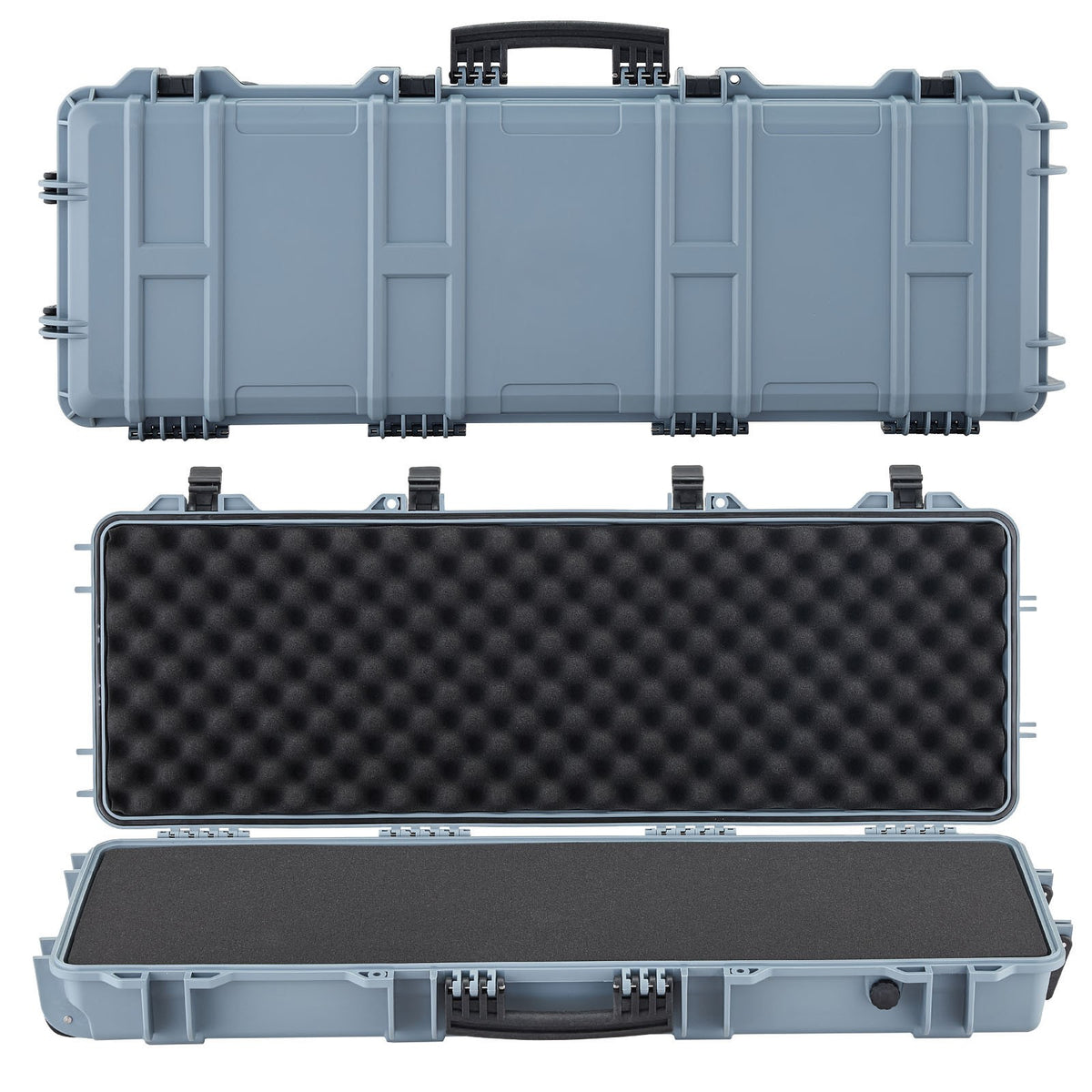 Waterproof Rifle Case with Custom Foam Inserts and Secure Locking