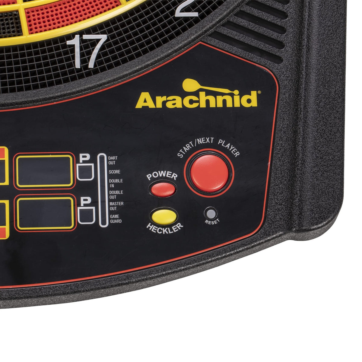Arachnid Cricket Pro 450 Electronic Dartboard – 31 Games, 15.5" Target, 6 Darts