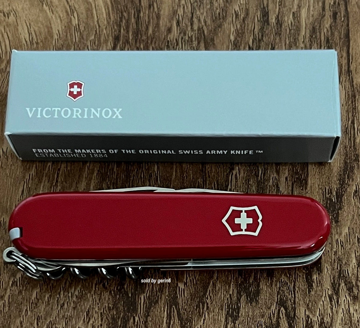 Victorinox Swiss Army Climber Knife 14 Functions Red 91mm