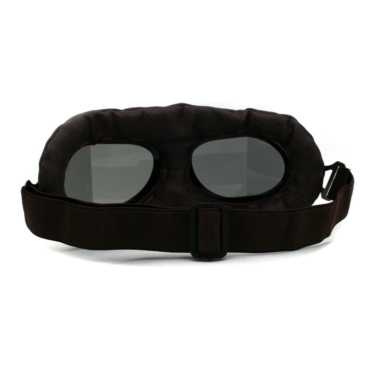 Retro Leather Motorcycle Goggle with Padded Steam Punk Style - Multiple Colors