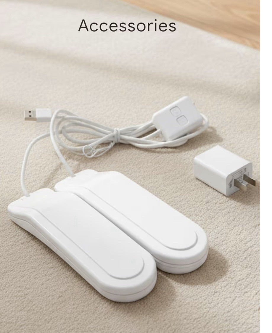 USB Heated Shoe Dryer and Boot Warmer - Portable Waterproof Shoe Drying Device