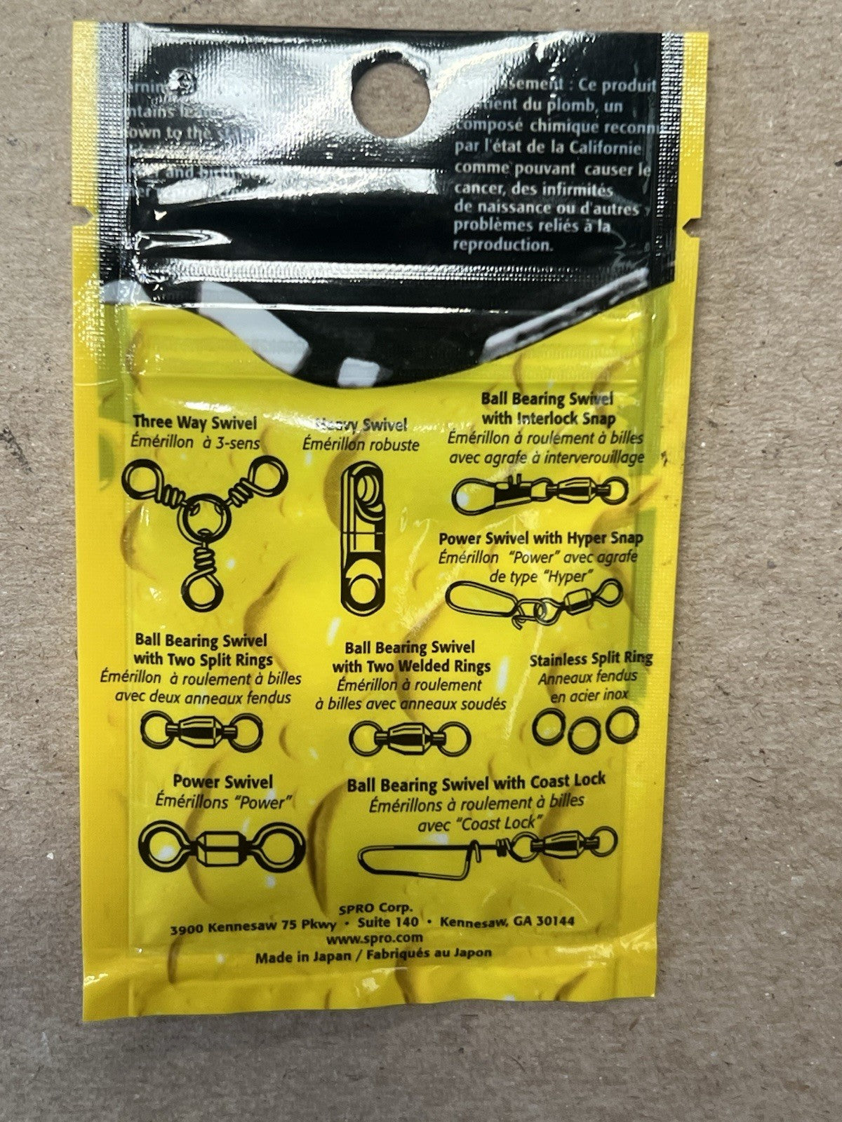 Heavy-Duty Fishing Split Rings Pack of 5 – 10 Size 5, 90lbs Capacity