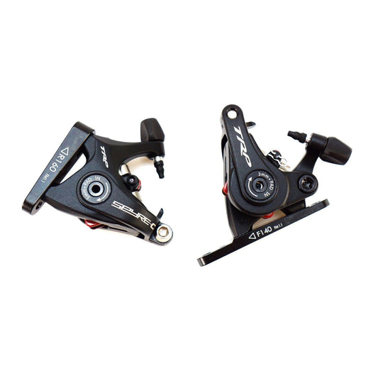 Mechanical Disc Brake Caliper Flat Mount Road Bike Front & Rear Set