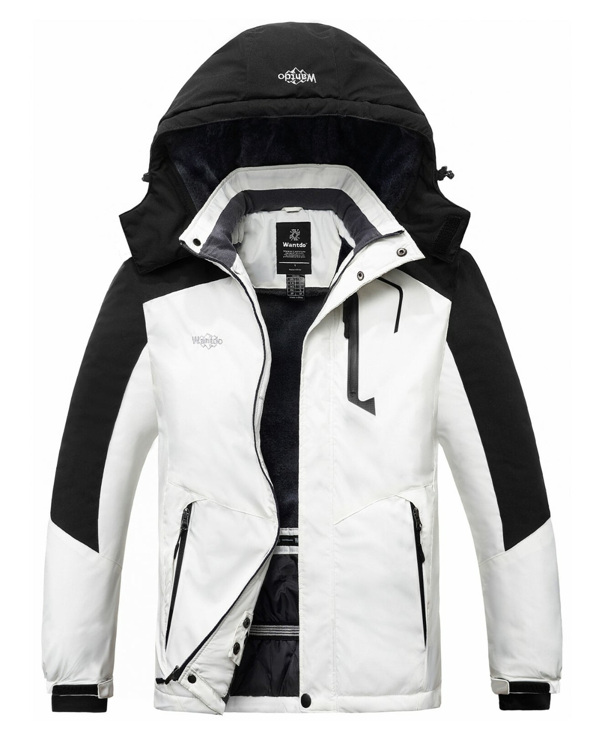 Men's Waterproof Winter Jacket - Warm Ski & Snowboarding Coat with Hood