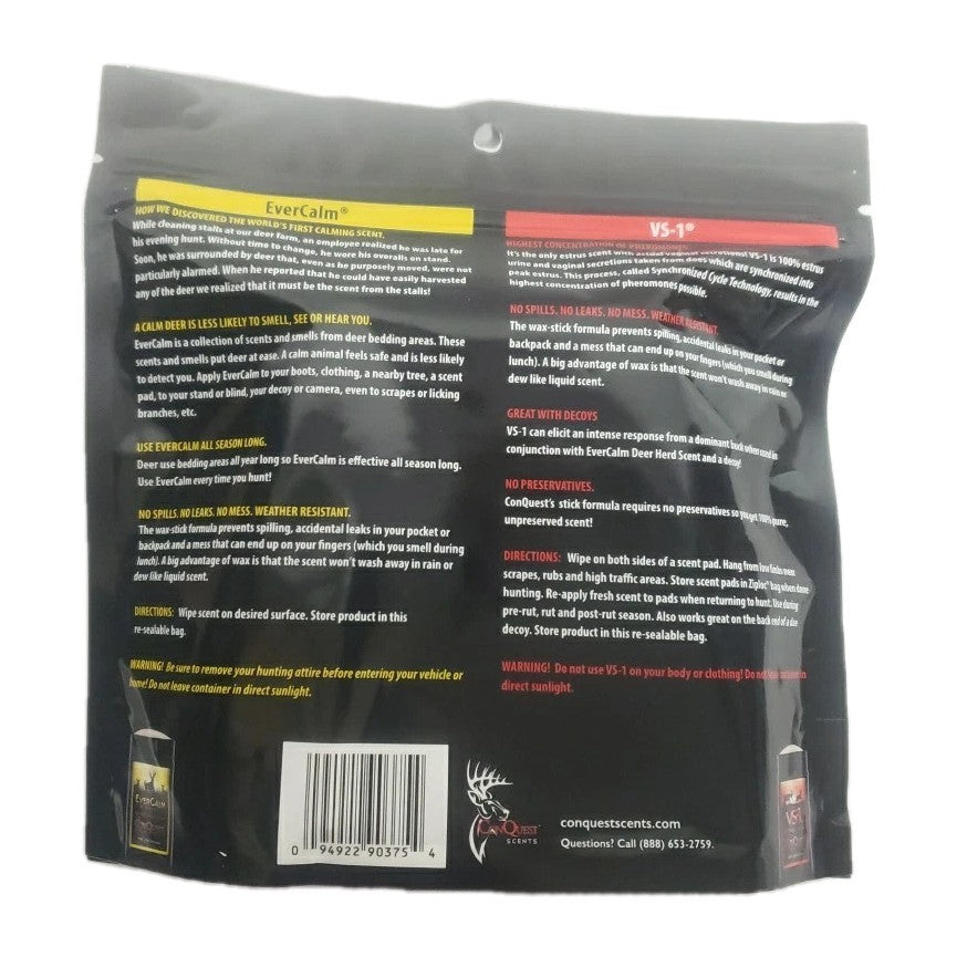 Deer Scent Package with Estrus Urine & Calm Attractants - Hunting Accessories