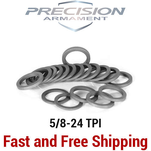 Precision Armament Accu-Washer Muzzle Device Alignment System 5/8-24 Thread 18-Pack