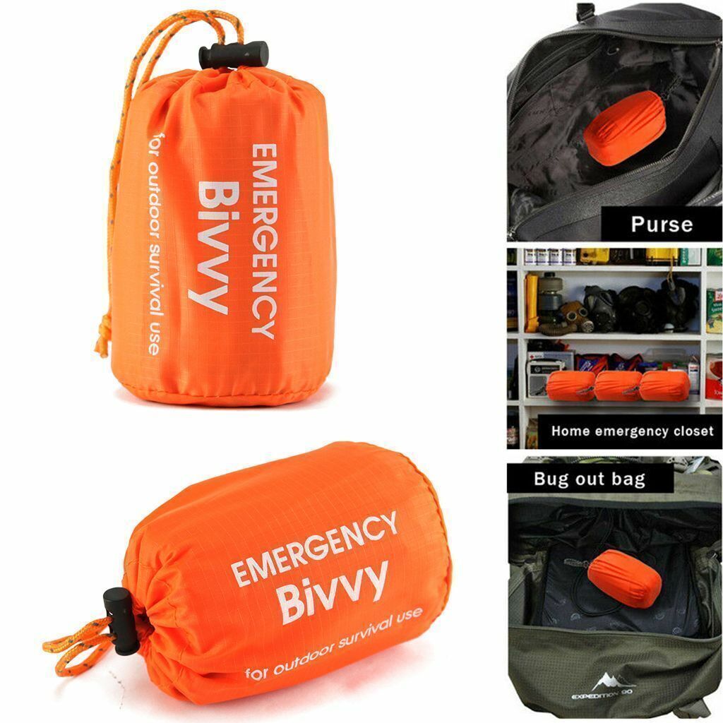 Emergency Thermal Sleeping Bags Waterproof Outdoor Survival Blankets Set