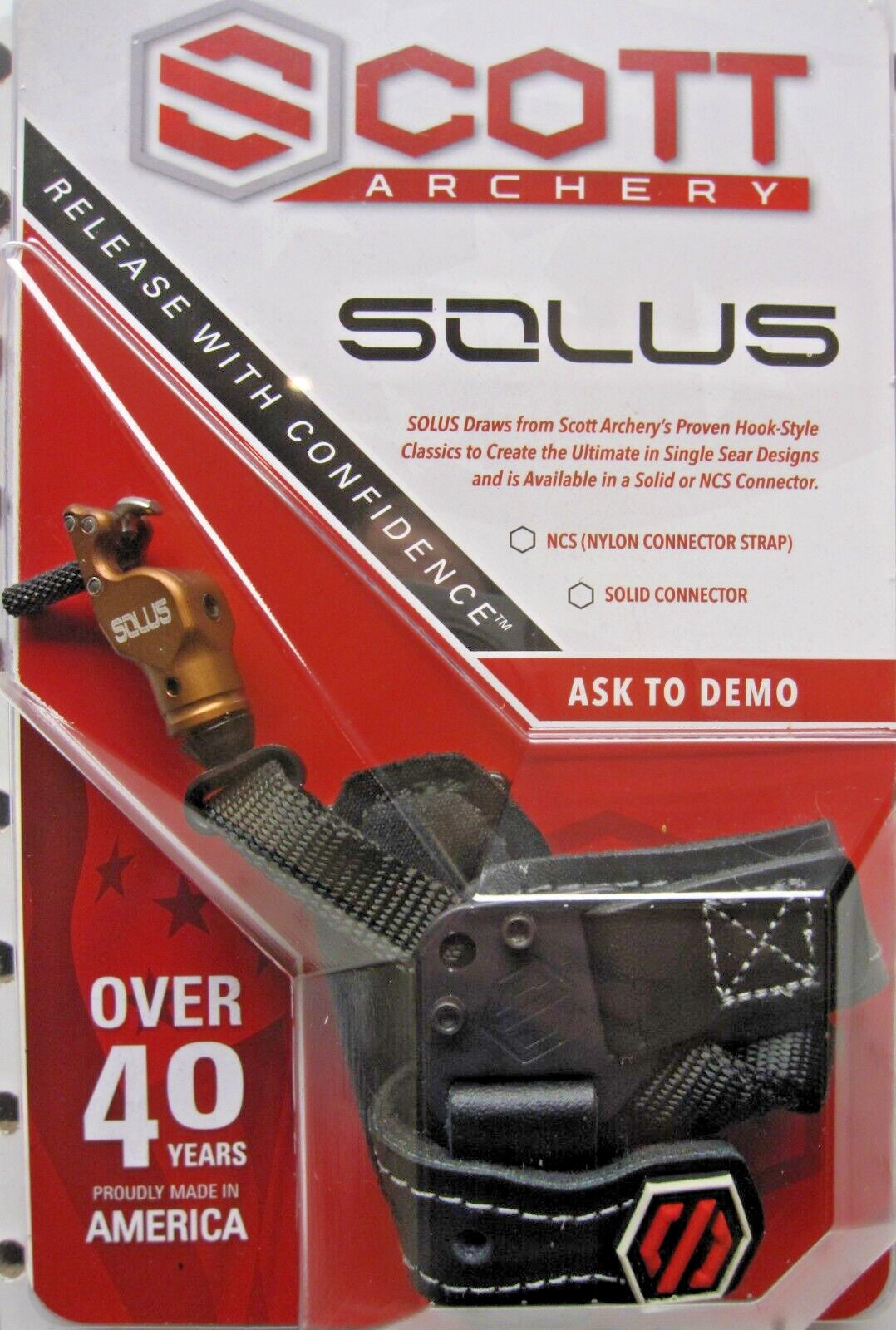 Scott Archery Solus Release with Nylon Connector System - Adjustable & Lightweight