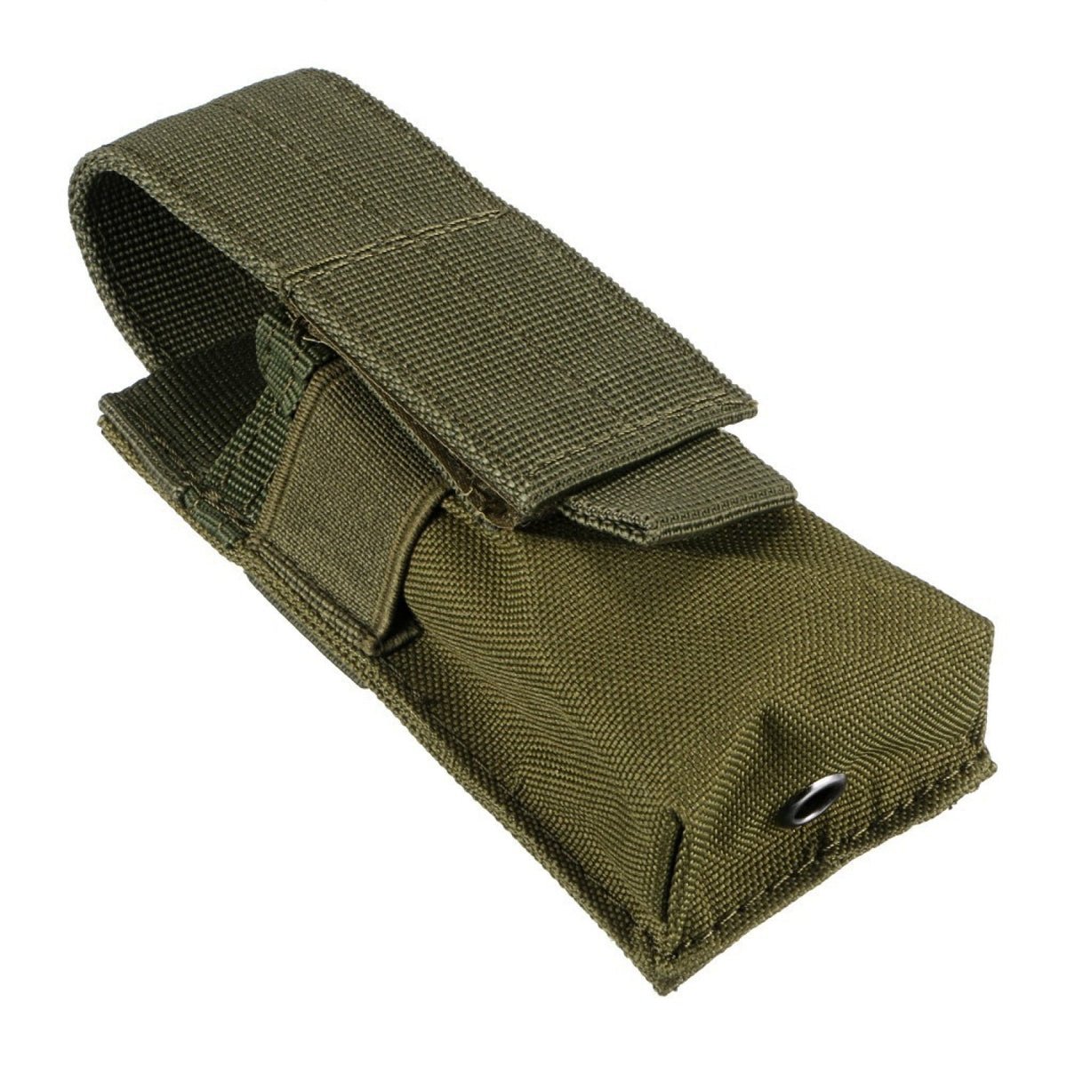 Tactical Molle Flashlight Holder Holster Pouch for Belt or Backpack