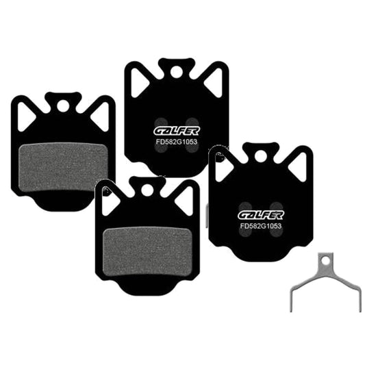 Cycling Disc Brake Pads for Campagnolo Ekar - High-Performance Organic & Semi-Metallic