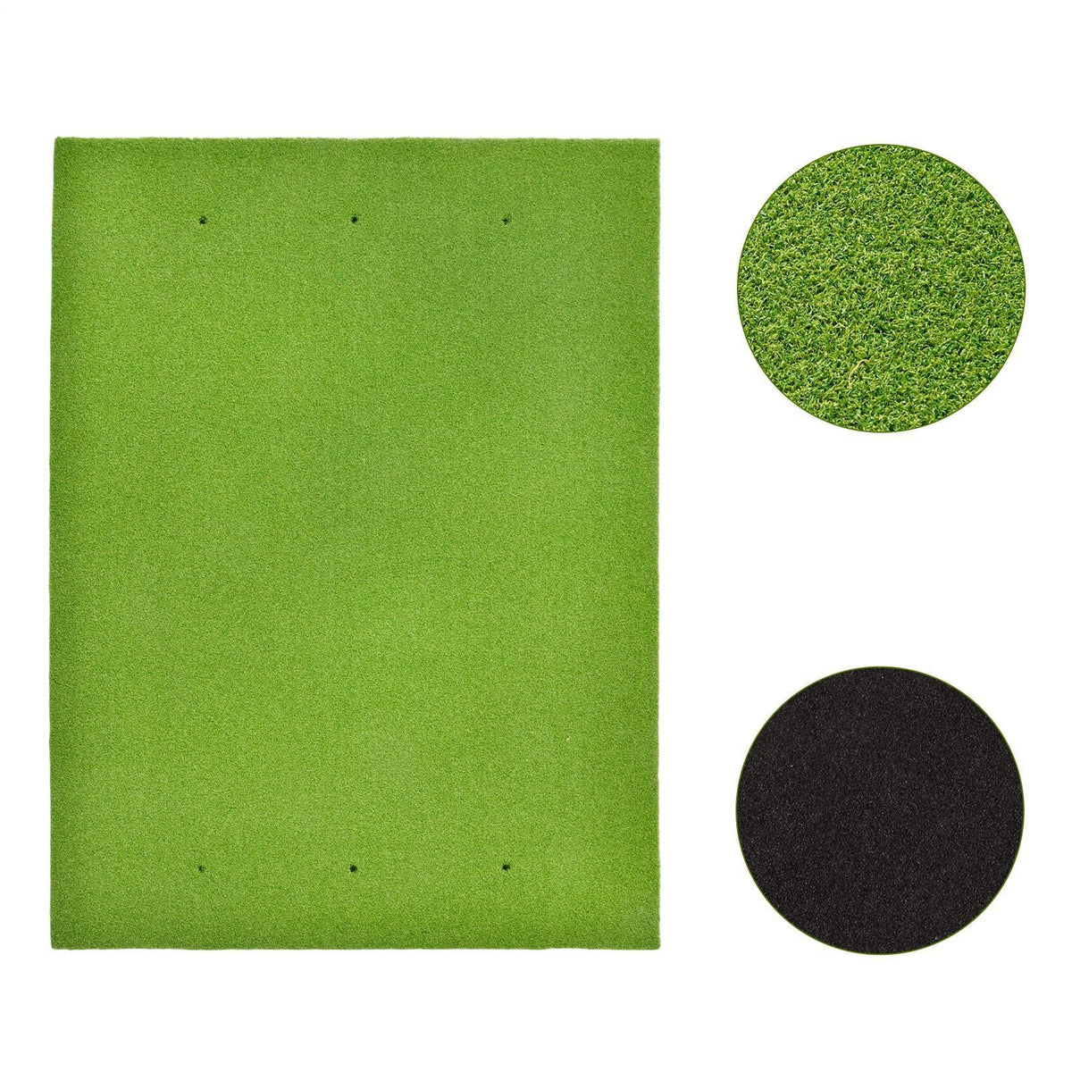Large Golf Hitting Mat 4x5ft with 31mm Foam Padding for Indoor & Outdoor Practice