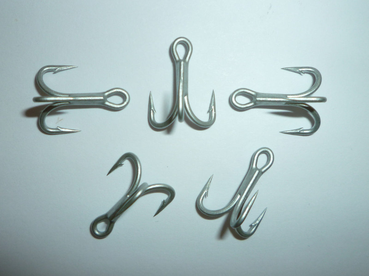 Bulk VMC 6X-Strong FishFighter Treble Hooks Size 6 for Fresh & Saltwater Fishing