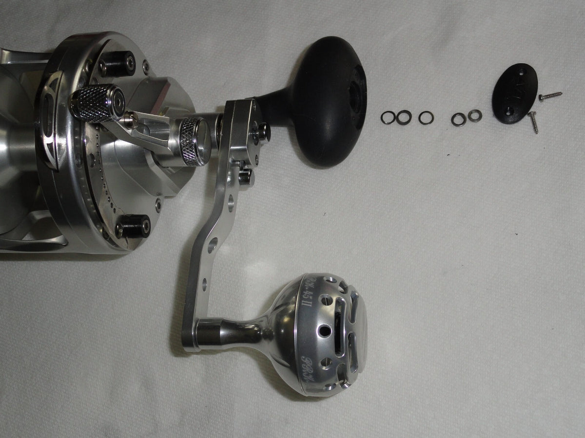 Fishing Reel Power Knob for Avet SX MXL MXJ LX HX Raptor - Aluminum, Silver